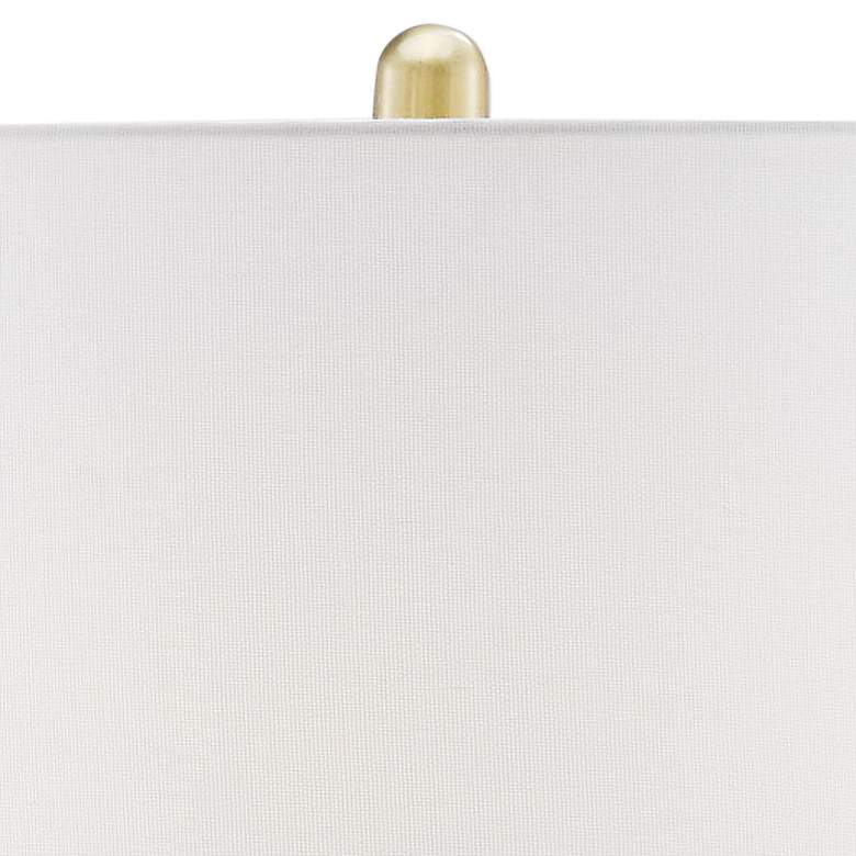 Image 3 Lite Source Madelia 29 1/4" High Modern White Ceramic Table Lamp more views