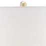 3_Lite Source Madelia 29 1/4" High Modern White Ceramic Table Lamp more views