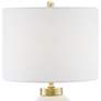 4_Lite Source Madelia 29 1/4" High Modern White Ceramic Table Lamp more views