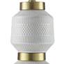 6_Lite Source Madelia 29 1/4" High Modern White Ceramic Table Lamp more views