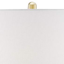Image3 of Lite Source Madelia White Ceramic Table Lamp more views