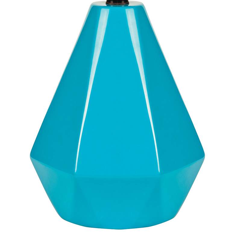 Image 2 Lite Source Mason 17" High Blue Ceramic Accent Table Lamp more views