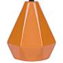 Lite Source Mason 17" High Orange Ceramic Accent Table Lamp