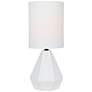 Lite Source Mason 17" High White Ceramic Accent Table Lamp