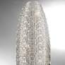 2_Lite Source Masura 26 3/4" Polished Nickel and Crystal Accent Lamp more views