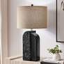 1_Lite Source Mateo 28" HIgh Modern Black Table Lamp