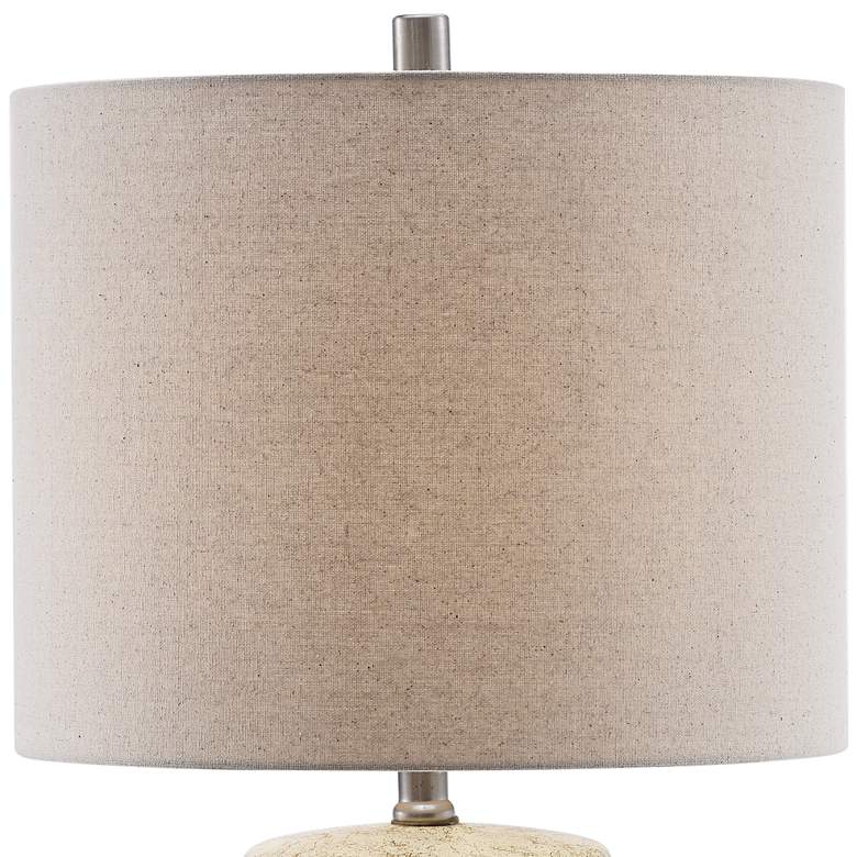 Image 3 Lite Source Moira 25 1/2" Natural Gold Ceramic Table Lamp more views