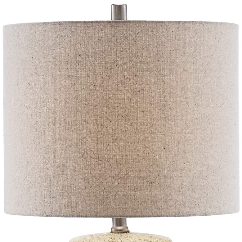 Image 3 Lite Source Moira 25 1/2 inch Natural Gold Ceramic Table Lamp more views