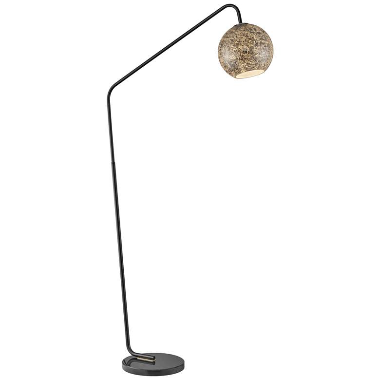 Image 1 Lite Source Molina Floor Lamp Matte Black