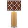 Lite Source Monisha Mustard Yellow Ceramic Table Lamp