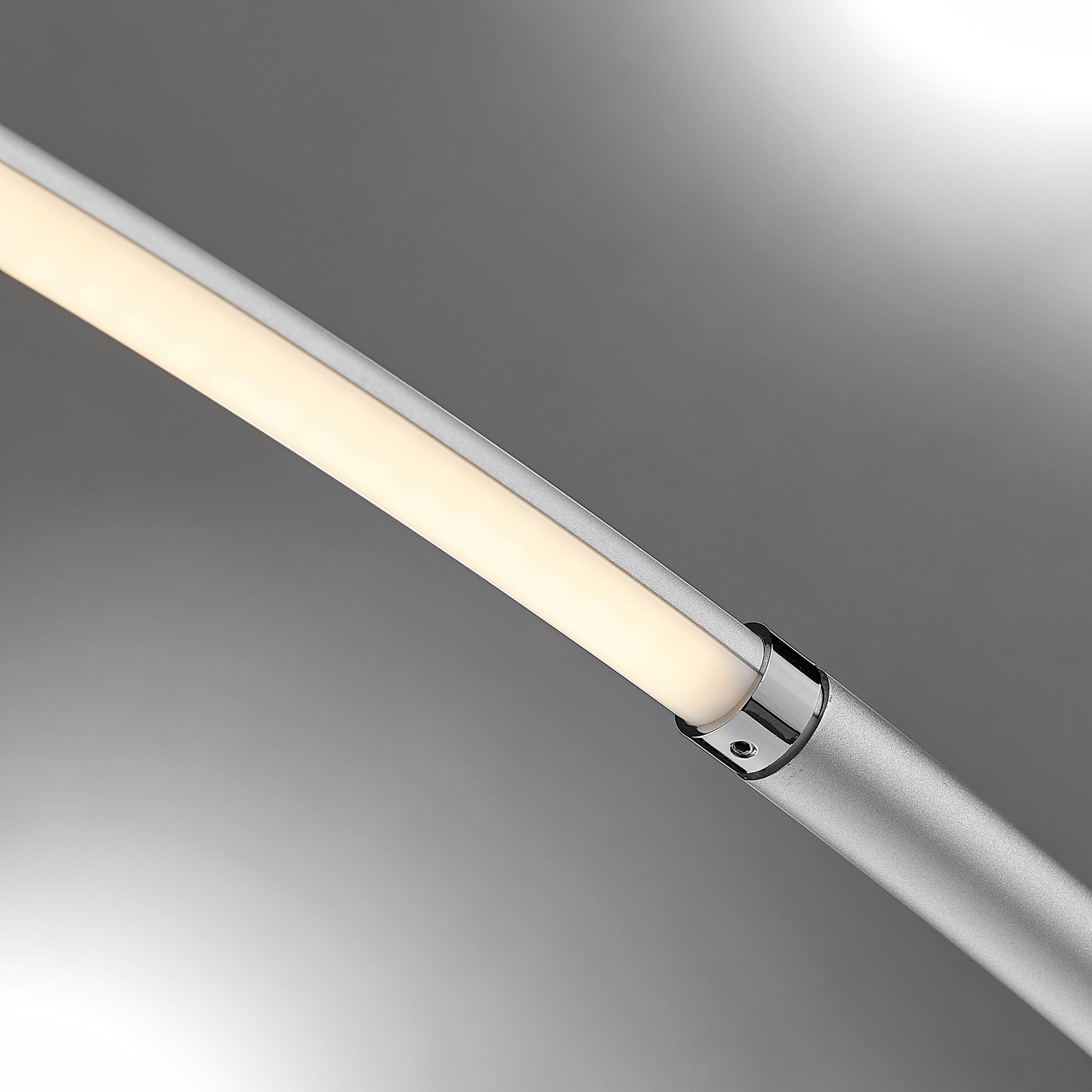 Image 3 Lite Source Monita 81 3/4 High Silver Ring Modern Floor Lamp more views