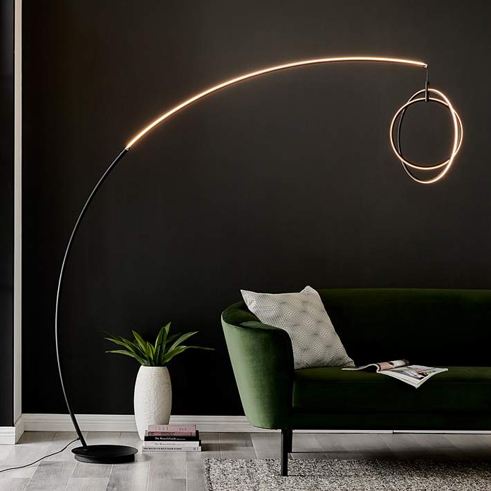 Lamp Bedroom 99 Led Circle Floor Lamp Modern LED Gold 9-Light Tree