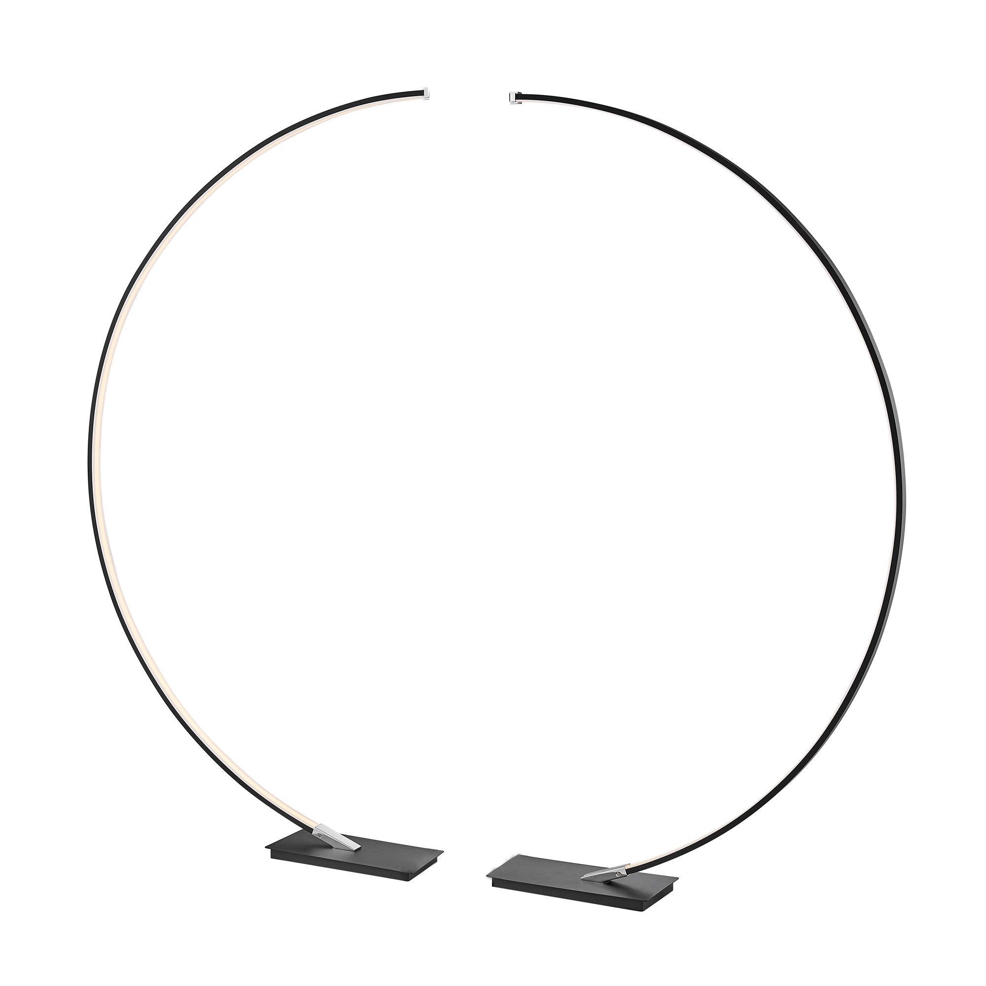 Image 4 Lite Source Monita Floor Lamp Black more views