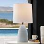 Lite Source Monte 26 1/4" Natural Concrete LED Outdoor Table Lamp