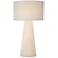 Lite Source Montebello Gray Fabric Night Light Table Lamp