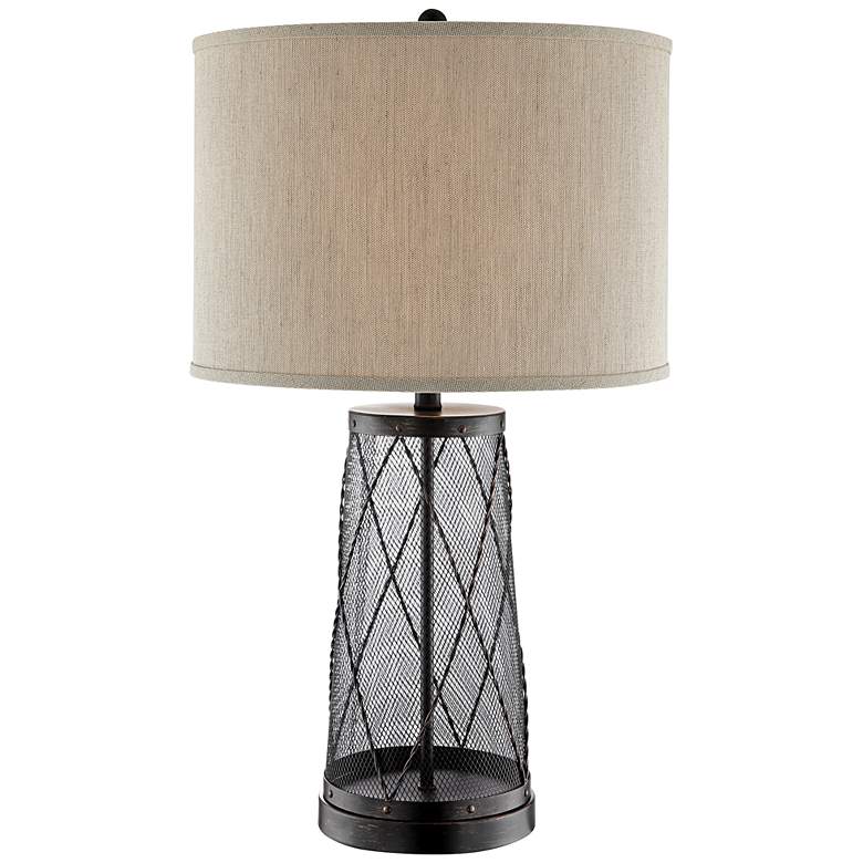 Image 1 Lite Source Muller 30 1/2 inch Dark Bronze Metal Table Lamp