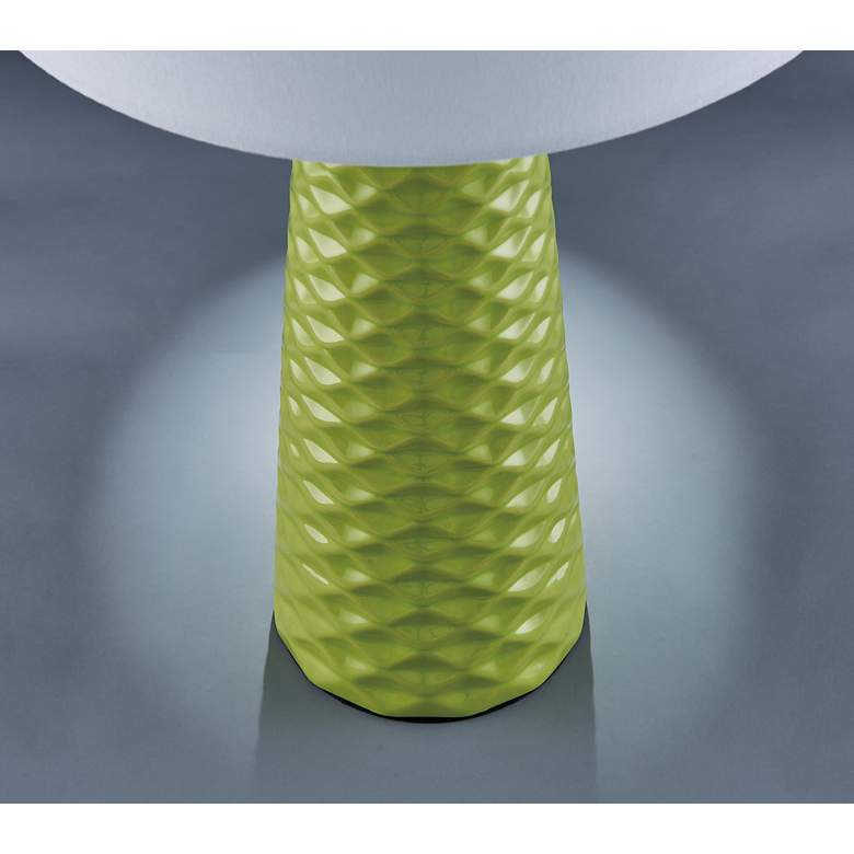 Image 3 Lite Source Muriel 24" High Modern Green Ceramic Table Lamps Set of 2 more views