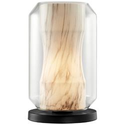 Lite Source Naeva 12" High Glass Accent Table Lamp