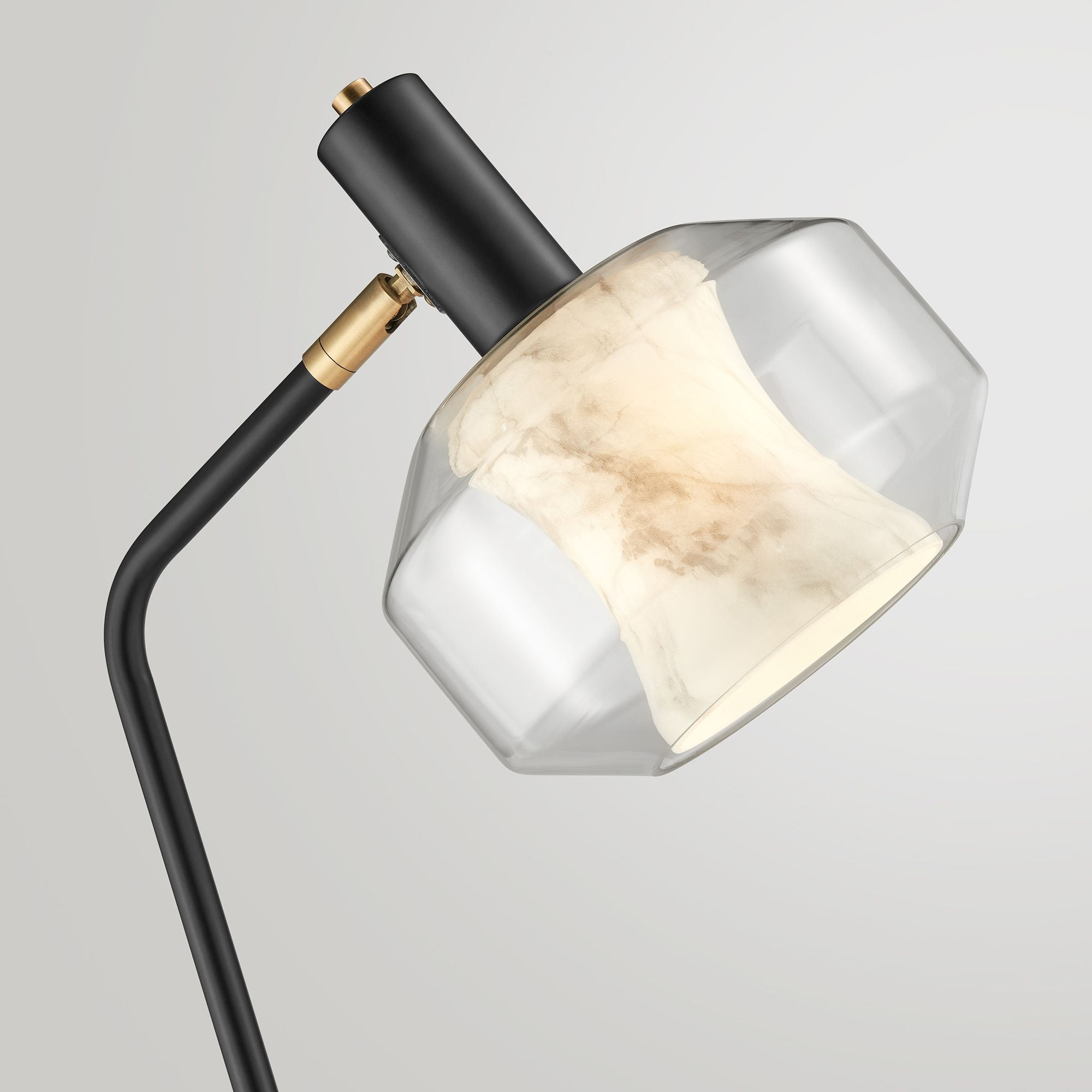 Image 3 Lite Source Naeva 63 3/4" High Black Floor Lamp more views