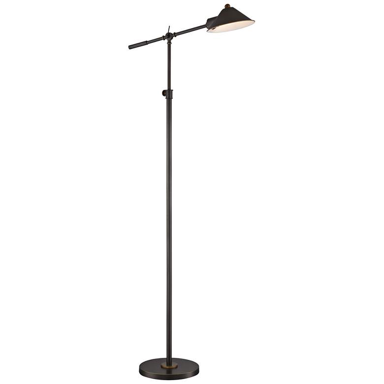 Image 1 Lite Source Najinca Bronze Metal Adjustable Floor Lamp
