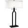 Lite Source Nalani Black Metal Table Lamp