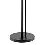 Lite Source Nanette 64" Black Finish Floor Lamp with LED Reading Lamp