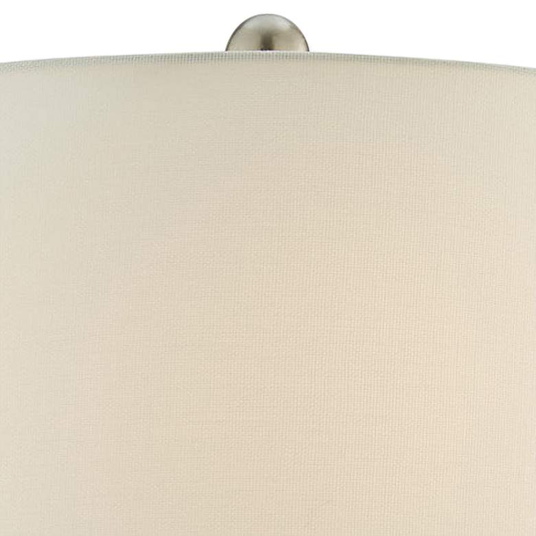 Image 2 Lite Source Neena 24 1/4" Gray Black Ceramic Table Lamps Set of 2 more views