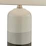 5_Lite Source Neena 24 1/4" Gray Black Ceramic Table Lamps Set of 2 more views