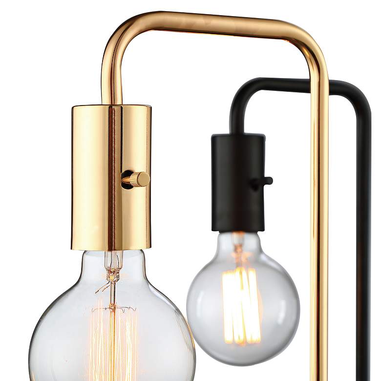Image 3 Lite Source Nilmani 22 1/4" High French Gold Downbridge Desk Lamp more views