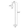 4_Lite Source Nilmani 61 1/2" High French Gold Downbridge Floor Lamp more views