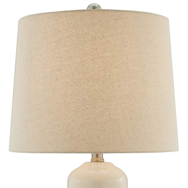 Image 3 Lite Source Noelle Natural Ceramic Table Lamps Set of 2 more views