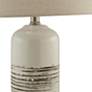 Lite Source Noelle Natural Ceramic Table Lamps Set of 2