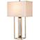 Lite Source Noreen Polished Gold Open Frame Table Lamp