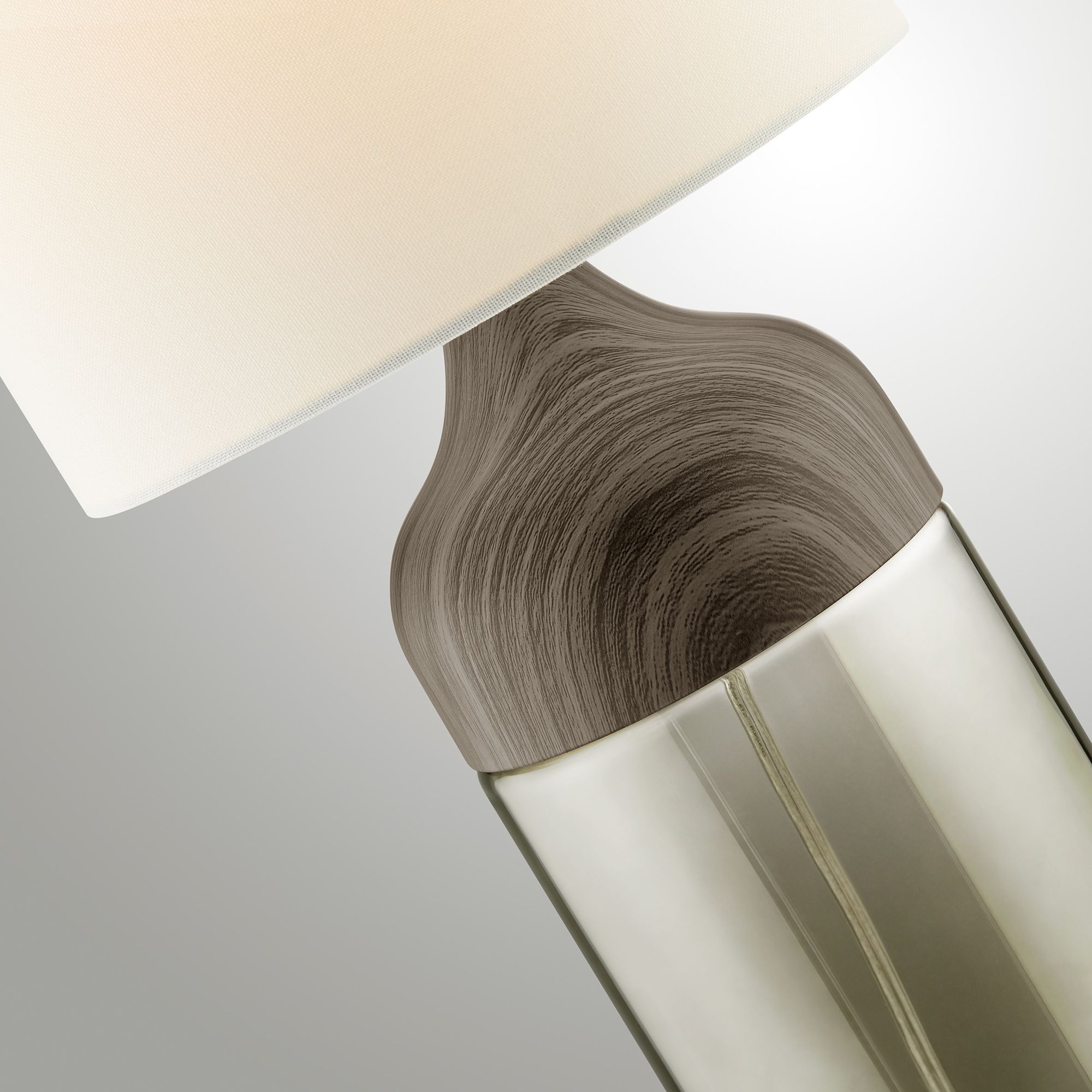 Image 3 Lite Source Obert 25" High Modern Brown Table Lamp more views