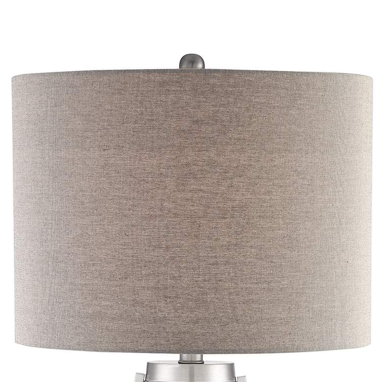 Image 3 Lite Source Olson 28 1/4" Black Metal LED Table Lamp with USB Port more views