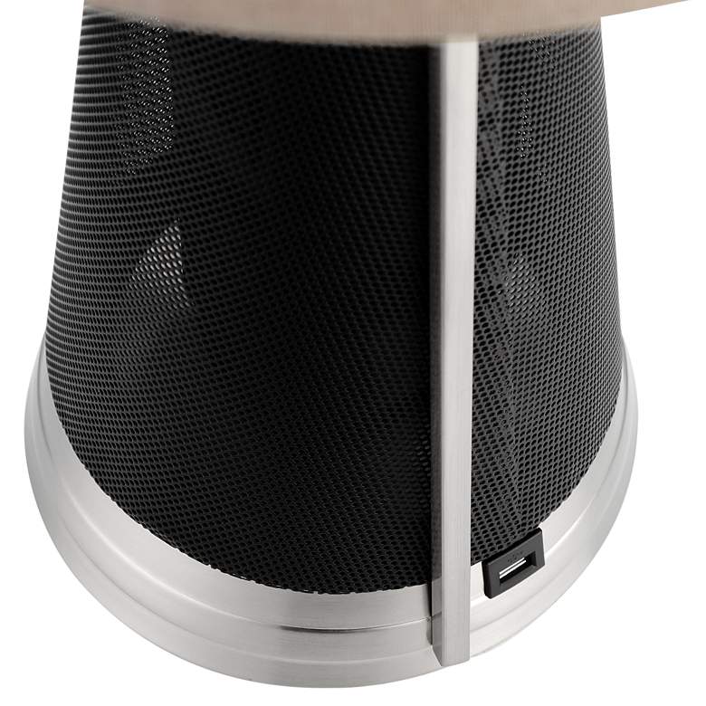 Image 5 Lite Source Olson 28 1/4" Black Metal LED Table Lamp with USB Port more views