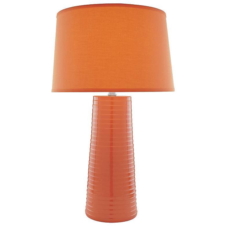 Image 1 Lite Source Orange Peel Ceramic Table Lamp