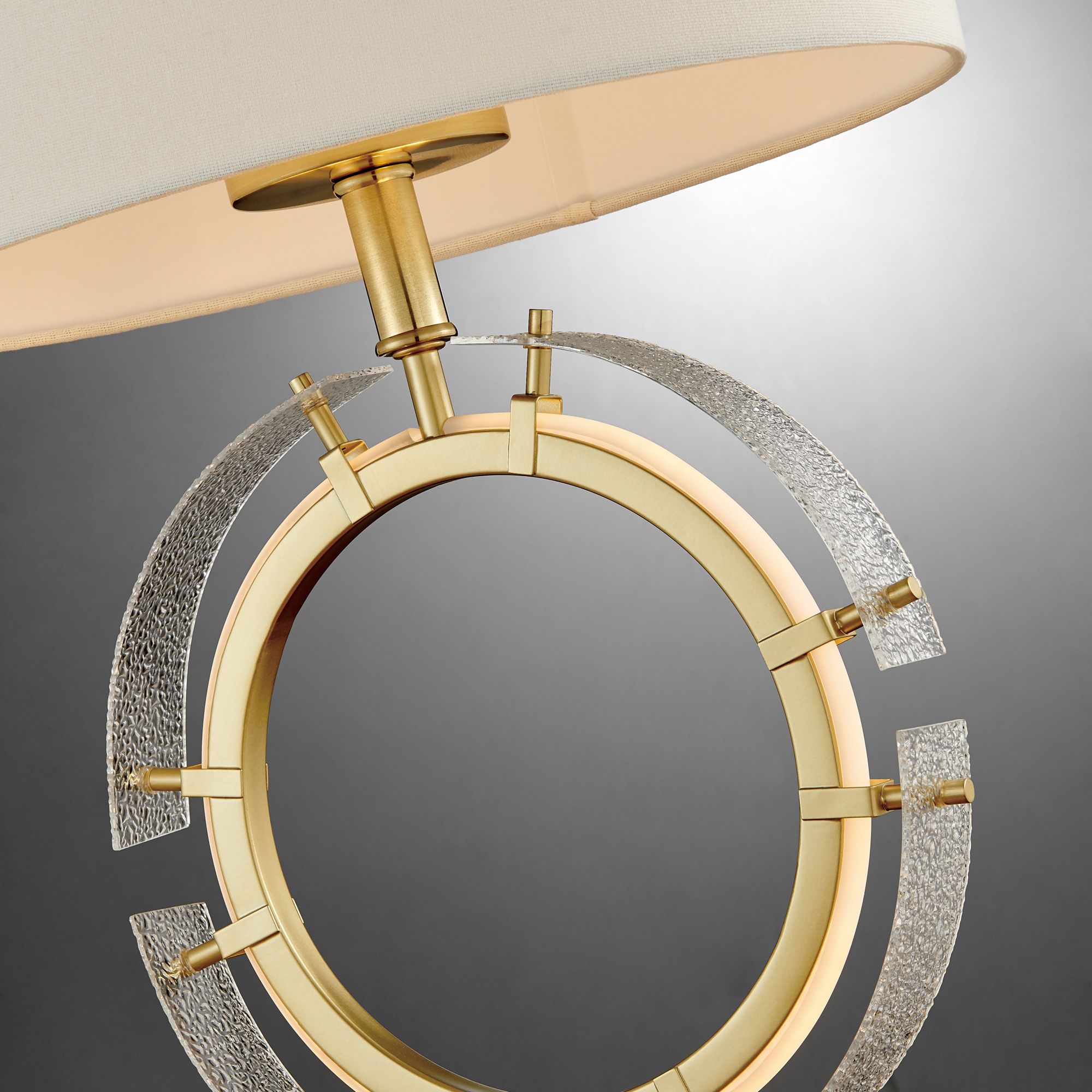 Image 3 Lite Source Ordell 63 1/2" High Polished Gold Finish Modern Floor Lamp more views