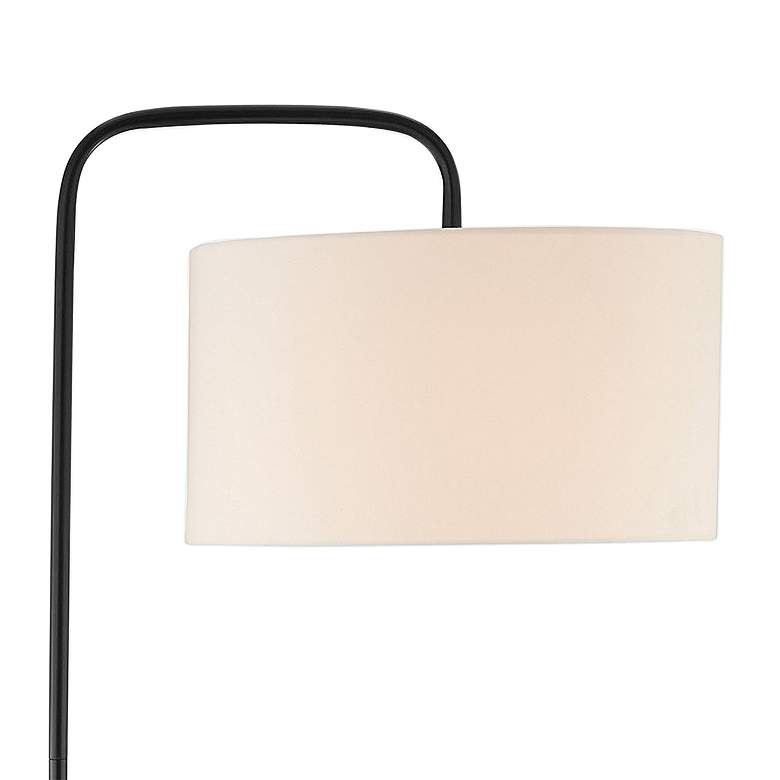Image 3 Lite Source Orea 64" Black Finish Offset Arm Modern Floor Lamp more views
