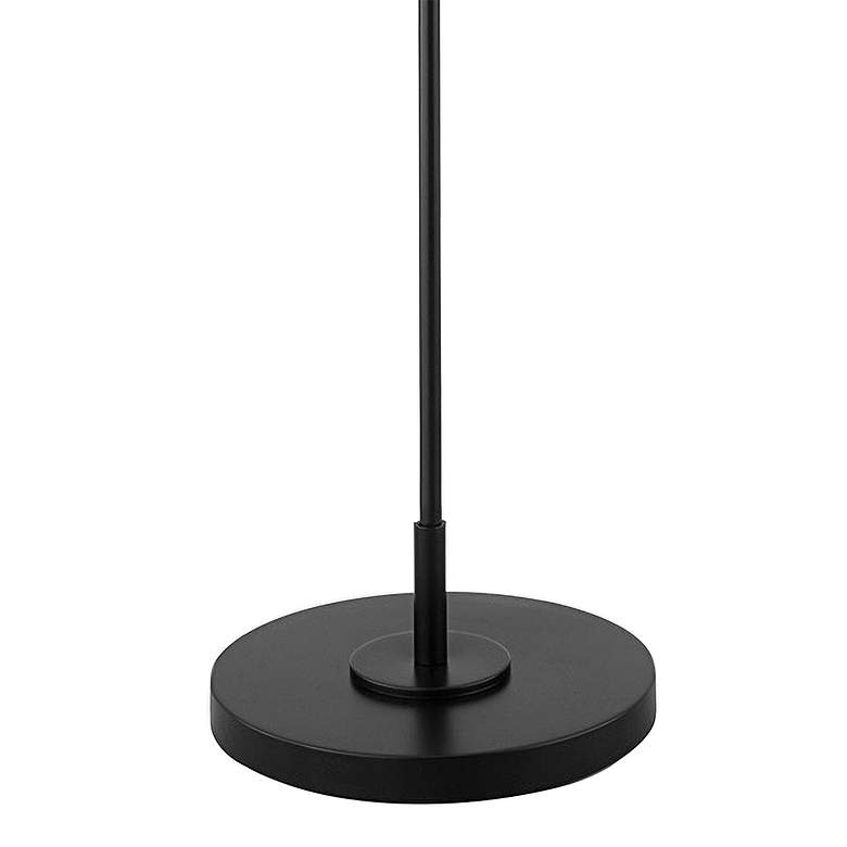 Image 4 Lite Source Orea 64" Black Finish Offset Arm Modern Floor Lamp more views