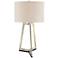 Lite Source Pax 30 1/2" Chrome Table Lamp with LED Night Light