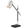 Lite Source Payne Brushed Nickel Balance Arm Desk Lamp