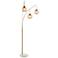 Lite Source Philis Gold 3-Light Arc Floor Lamp