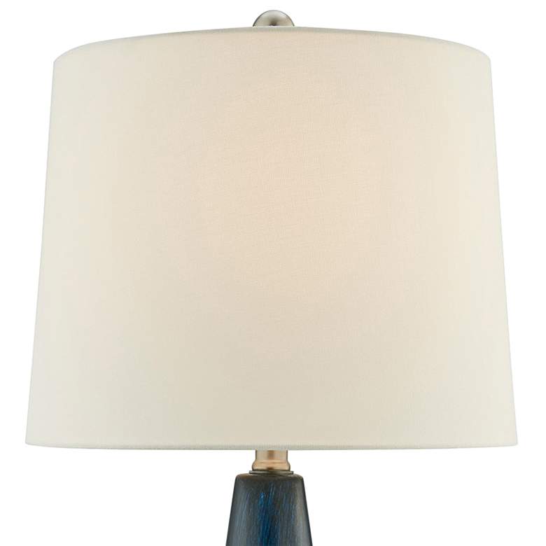 Image 3 Lite Source Pillan 24 1/4" Blue Ceramic Table Lamps Set of 2 more views