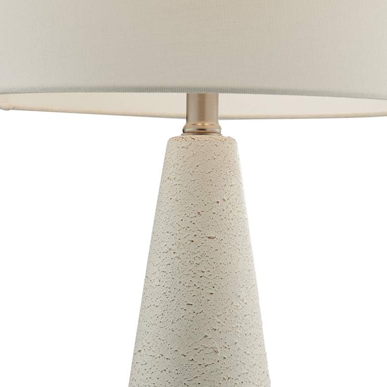 Image 5 Lite Source Pillan 24 1/4" White Ceramic Table Lamps Set of 2 more views