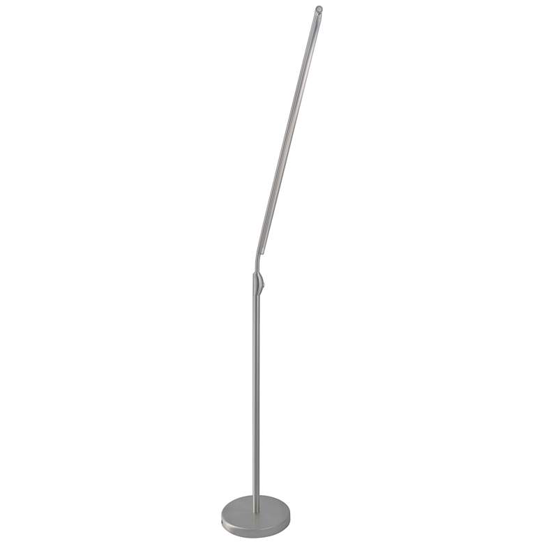 Image 3 Lite Source Pontus 82 1/2" Brushed Nickel LED Modern Floor Lamp more views