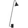 Lite Source Quade 57 1/2" High Black Finish Modern Floor Lamp