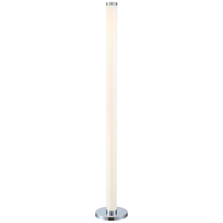 Image 2 Lite Source Quilla 63 3/4" Chrome and Acrylic LED Touch Floor Lamp