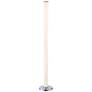 2_Lite Source Quilla 63 3/4" Chrome and Acrylic LED Touch Floor Lamp