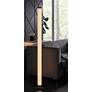 Lite Source Quilla 63 3/4" Chrome and Acrylic LED Touch Floor Lamp